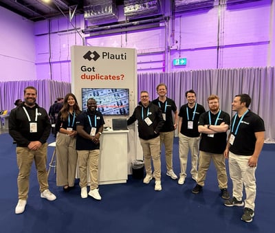 Team Plauti at work during Agentforce World Tour in London