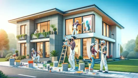 Case study cover for Precision Painting Plus, a New York painting and home improvement contractor.