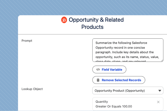 Bulk data actions, built for Salesforce